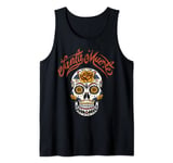 SANTA MUERTE MEXICAN SKELETON GOTHIC HALLOWEEN WOMEN MEN Tank Top