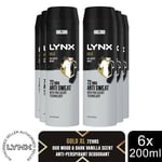 Lynx XL Anti-Perspirant 72-Hour Sweat Protection Deodorant 200ml, 6 Pack