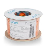 Oren CAT6 50m Câble Ethernet Câble en cuivre pur 23 AWG - B2ca - Bande passante 400 MHz UTP Câble réseau LAN Internet - Sans halogène, sans corrosion, ignifuge - Gigabit.[G2382]