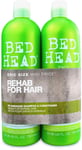 Tigi Bed Head Urban Antidotes Re Energize Shampoo & Conditioner 750ml 2 Pack X 1