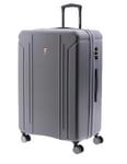 GLADIATOR Tropical Valise Extensible Dure et roulettes rotatives, Grand, 76 cm, Gris, Grande, 76 cm, Valise Extensible, Dure et roulettes pivotantes.