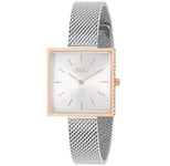 Horloge Femme Liu Jo Glamour en Acier Plaqué Or Rose Jersey Milano TLJ1558