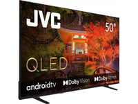 Tv Set|Jvc|50"|4K/Smart|Qled|3840X2160|Wireless Lan|Bluetooth|Android Tv|Lt-50Vaq330p