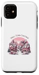 iPhone 11 Small Town Christmas Pink Christmas Girl Women Case