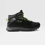 The North Face Women's Cragstone Leather Waterproof Hiking Boots TNF Black-Vanadis Grey (818I NY7)