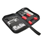 TRIPP LITE 4-Piece Network Installer Tool Kit with Carrying Case RJ11 RJ12 RJ45 - nettverksverktøy/testsett