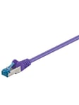 Pro LAN CAT 6A S/FTP - Purpur - 0.25 meter