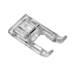 Alfa Pied presseur Ouvert pour festones Accessoire pour Machine à Coudre Acier inoxetdable et Plastique Transparent