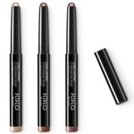 KIKO Milano Exclusive Long Lasting Eyeshadow Stick Trio - Warm Neutrals