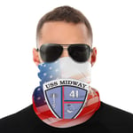 Nother Navy USS Midway Cv41 Masque coupe-vent pour homme