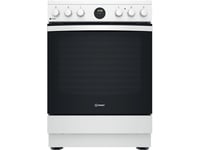 Viryklė Indesit | Cooker | Is67v8chw/E | Hob Type Vitroceramic | Oven Type Electric | Baltas | Plotis 60 Cm | Grilling | Gylis 60 Cm | 69 L