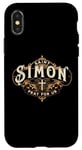 Coque pour iPhone X/XS St Simon Douze apôtres de Jésus Saint catholique