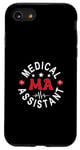 Coque pour iPhone SE (2020) / 7 / 8 Assistant médical MA CMA CMA assistant de médecin infirmier, dos de