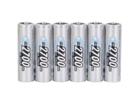 Ansmann 4+2 Hr06 Uppladdningsbart Aa-Batteri Nimh 2700 Mah 1,2 V 6 St