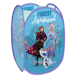 New FROZEN II Pop Up Mesh Hamper Laundry Basket Bag Bin Tidy Storage Toy Kids