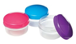 Sistema To Go Mini Bites Multi-colour 130ml Pack Of 3