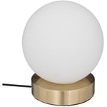 Atmosphera Créateur D'intérieur - Lampe boule Dris blanc H16cm