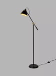 John Lewis Bureau Floor Lamp, Matt Black