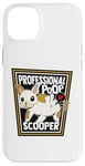 Coque pour iPhone 14 Plus Professional Poop Scooper Chien Wauwau Bouledogue français