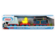 Fisher-Price Thomas & Friends Motorized - Secret Agent Thomas Motorized Train with 2 Wagons (HMK03)