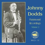 Johnny Dodds  Complete Paramount Recordings 2  CD