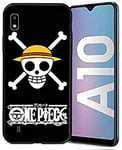 Cokitec Case for Samsung Galaxy A10 Manga One Piece Skull Design