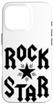 iPhone 16 Pro Cool Rock and Roll Star, I Love Rock Loud Music, Rock & Roll Case