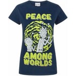 T-shirt Rick And Morty  Peace Among Worlds