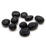 24 X L Tumble Stones - Black Tourmaline