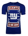 New York Giants T Shirt Mens Small Nike Just Do It Jersey