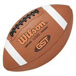 Wilson Ballon de Football Américain GST OFFICIAL COMPOSITE, Cuir Composite GST