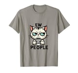 EWW! PEOPLE - Funny Kitty EWW People Kitten Cat With Coffee T-Shirt