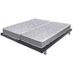 Matelas et sommier 2x70x190 Mousse - S50 - Soutien medium - Fabriqué en France