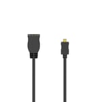 Hama HDMI Type-D Micro - HDMI sovitinkaapeli