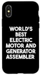 iPhone X/XS World's Best Electric Motor And Generator Assembler Case