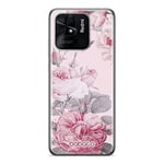 BABACO ERT Group Coque de téléphone Portable pour Xiaomi REDMI 10C Original et sous Licence Officielle Motif Flowers 050 Parfaitement adapté à la Forme du téléphone Portable, Coque en TPU