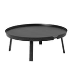 Muuto - Around Coffee Table - XL, Utförande - Svart - Sofabord - Thomas Bentzen - Svart - Tre