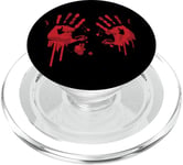 Costume d'Halloween Zombie Horreur Hommes Femmes Halloween PopSockets PopGrip pour MagSafe