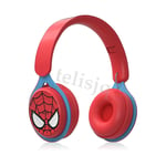 Kids Wireless Bluetooth Headphones Headset Earphone Spider Man Super Hero Gift