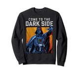 Star Wars Darth Vader Dark Side Blues Text Poster Sweatshirt