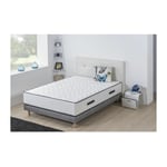 Deko Dream - hotel seasons Ensemble matelas + sommier 160x200 cm - Mousse - 25cm - 5 zones