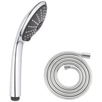 Douchette 3 jets Vitalio Joy 110 Massage chromé avec flexible 2000 - Grohe