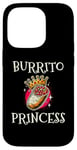 iPhone 14 Pro Burrito Princess Mexican Food Burritos Cinco De Mayo Case