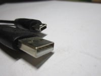 Genuine Black USB Cable Lead for WD External Hard Drive P/N: WD8AAR2500ABX-00