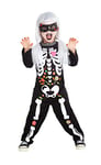 Rubies Costume S8673-M S8673-M Candy Squelette pour garçons et filles avec détails imprimés et antiface, Orifinal Halloween, carnaval et anniversaire