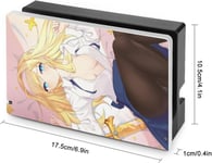 Switch Dock Cover Sword Art Online Alice Anime Switch Base Coque De Protection Dock Case Switch Exclusive Dock Cover ¿¿Tui De Protection Skin Console De Jeu Absorption Des Chocs R¿¿Sistan