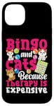 iPhone 14 Plus Bingo Player Cat Bingo And Cats Because Therapy Is Expensive Case