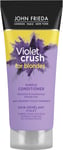 John Frieda Violet Crush for Blondes Toning Conditioner Blonde Hair Purple 75ml