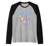 Care Bears 4th Of July Party In The USA Cheer Bear Americana Raglan Baseball Tee