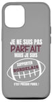 Coque pour iPhone 15 Pro Supporter Rugby Bordeaux Humour